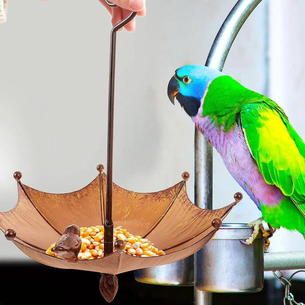 Hanging Bird Bath with Hook Bird Feeder Tray Water Bowl for Park Courtyard Deck Backyard Hummingbird Wildbird Feeding Supplies