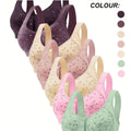 Elegant Front Buckle Floral Bra for Women – 7-Piece Set,  Pressurized Support, Adjustable,  Breathable, Ideal for Breastfeeding