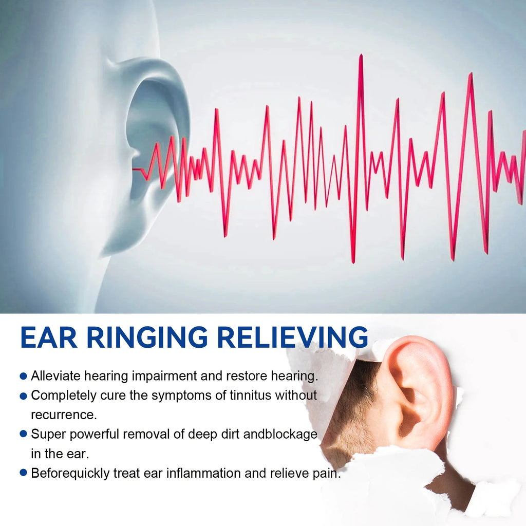 South Moon 60ml Ear Wax Remover Spray Soften Earwax Fresh Ears Improve Listening Clean Ear Canal Blockage Tinnitus Relief Spray