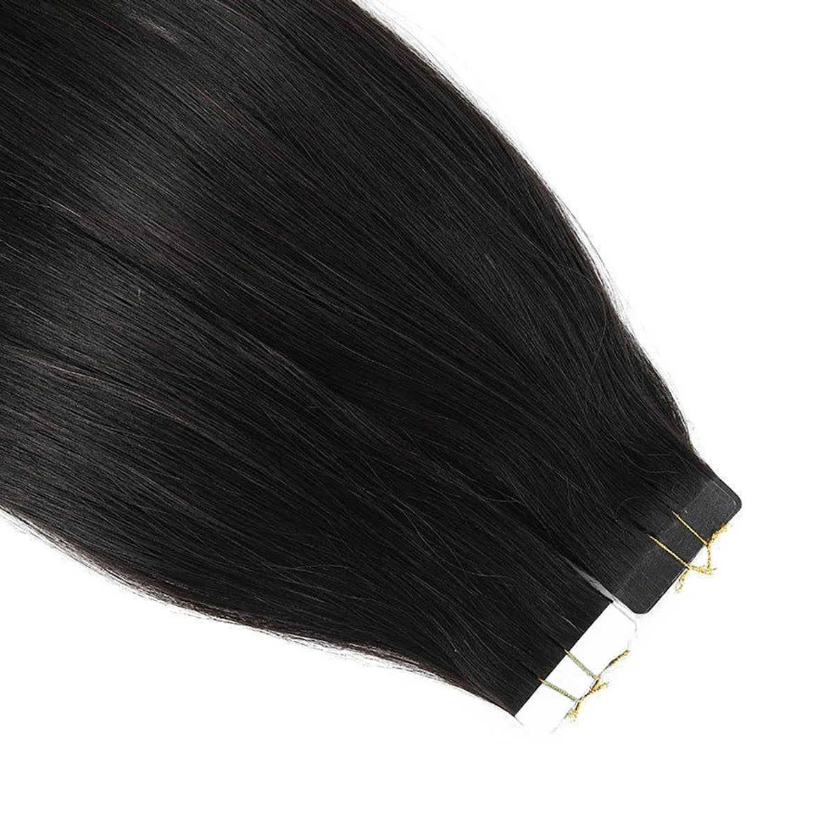 Tape In Human Hair Extensions 20pcs Natural Black Straight Brazilian Human Hair Tape In Extensions Skin Weft Tape Ins For Women