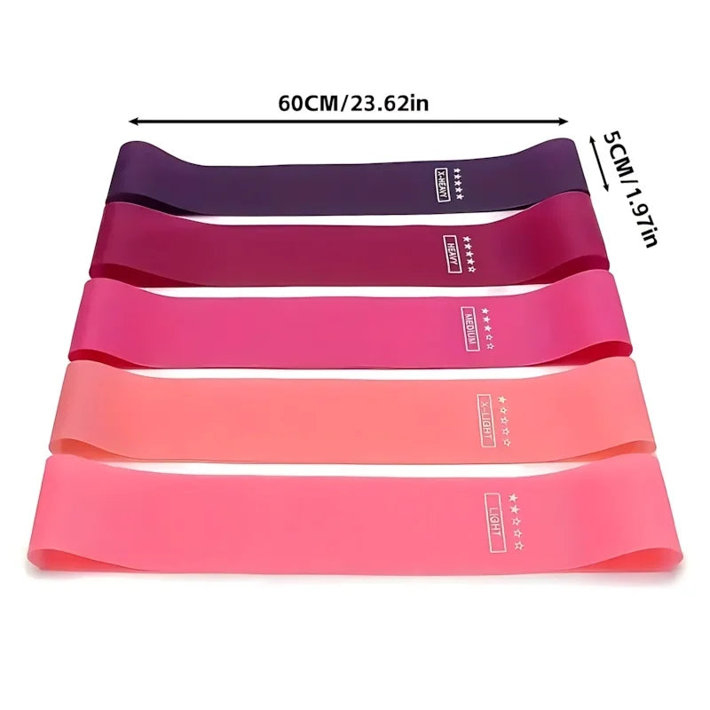 Women's Portable Resistance Band (Loop) - Glute Squats, Leg & Arm Slimming, Gym & Yoga Use, Fitness Essential