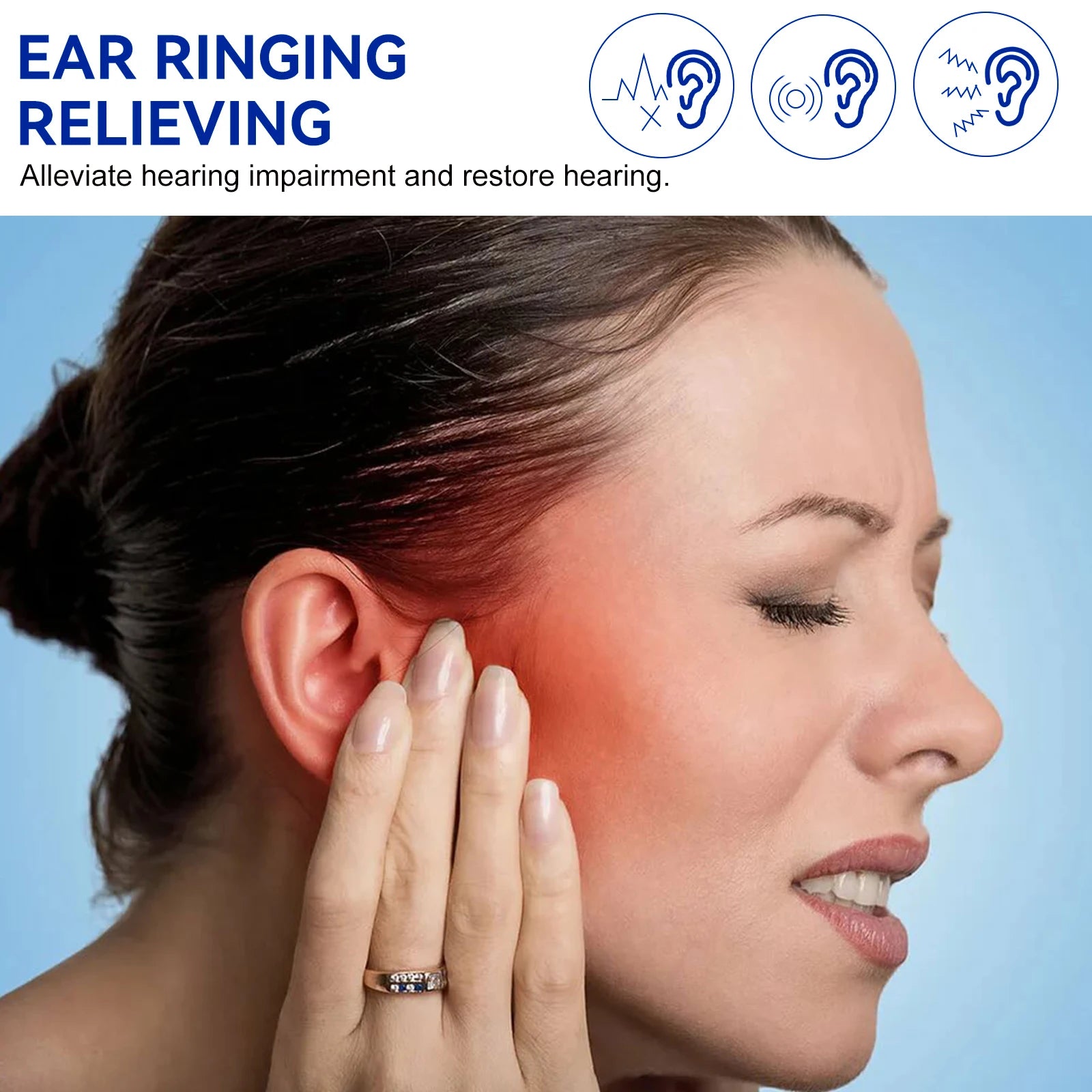 South Moon 60ml Ear Wax Remover Spray Soften Earwax Fresh Ears Improve Listening Clean Ear Canal Blockage Tinnitus Relief Spray