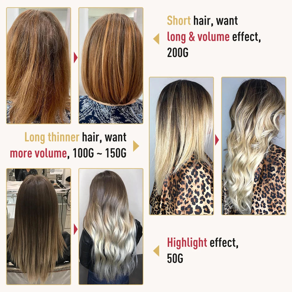 Moresoo Blonde Tape in Hair Extensions Bleach Blonde 100% Real Human Hair Extensions Natural Straight Brazilian Hair Tape ins