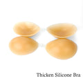 Silicone Bra Clear Straps Cooling Comfort Breathable Summer Wear Invisible Push-up Support for Women Hot Weather Backless Dress