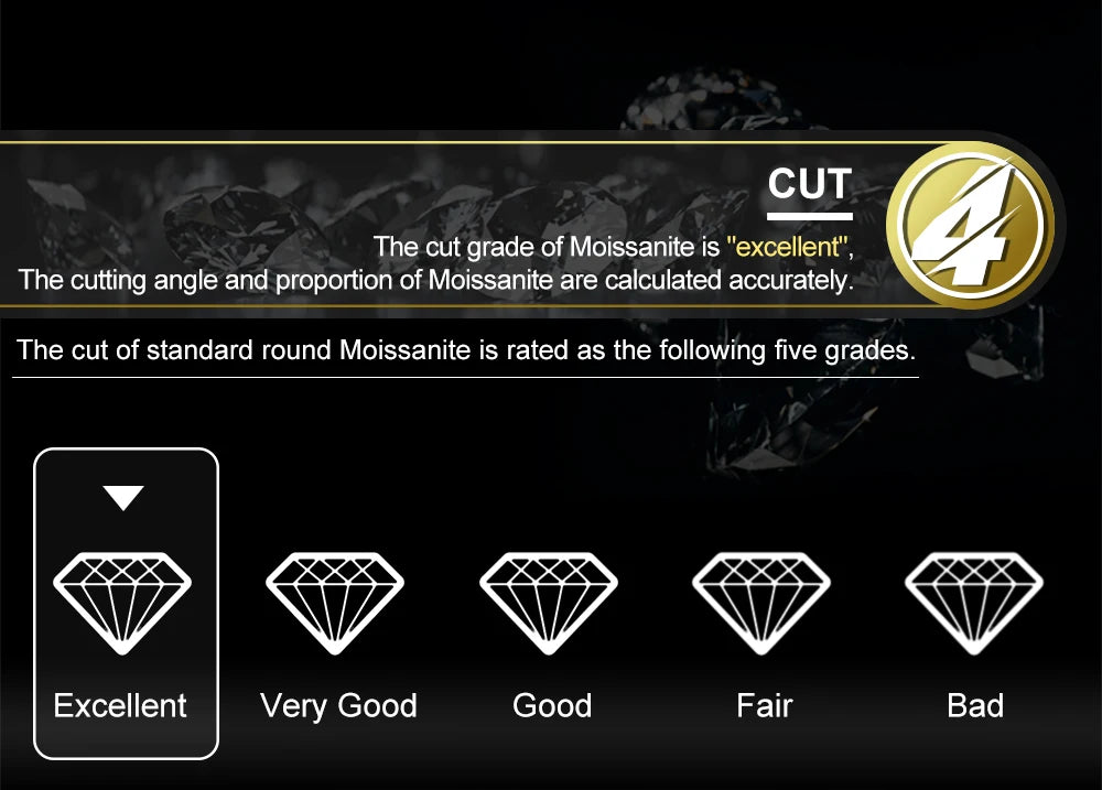 Tiny D VVS Black White Moissanite 925 Sterling Silver Fashion Lightning Stud Earrings Women Exquisite Student Girlfriend Jewelry