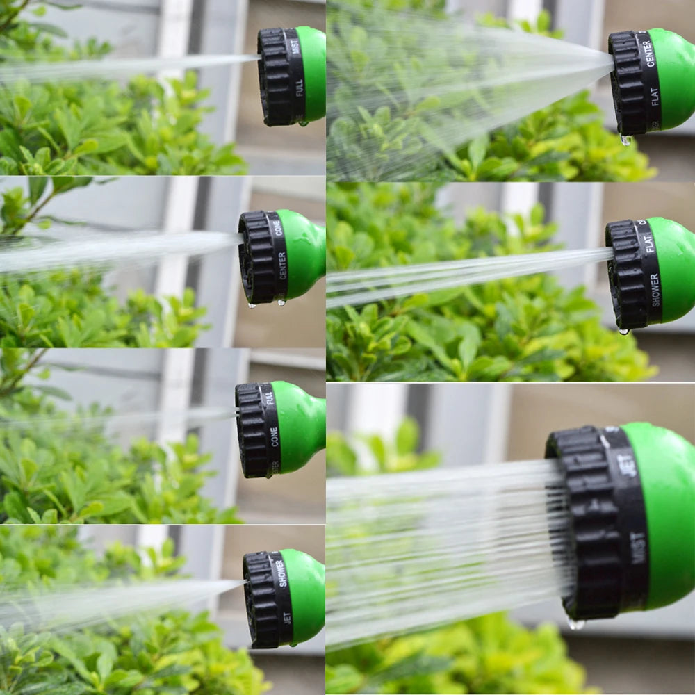 Rotary Water Spray Gun Garden Watering Sprinkle Irrigation Tool Car Washer Adjustable High-Pressure Variable Flow Control