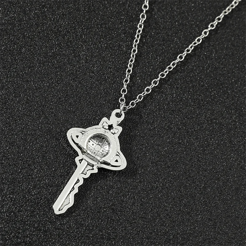 Personality Creative New Key Pendant Necklace Retro Punk Pendant Necklace Women's Trend Holiday Jewelry Gifts