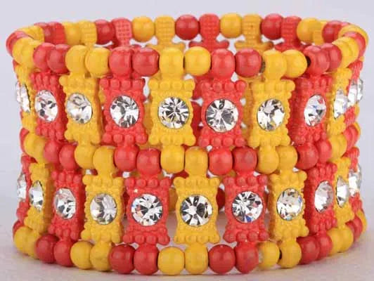 Multilayer stretch cuff bracelet women crystal wedding bridal jewelry gold silver color with crystal B22 wholesale dropshipping