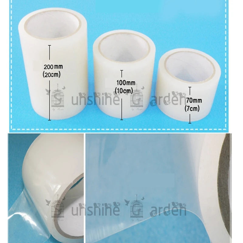 Extra Strong UV Resistant Clear Color Greenhouse Film Repair Weatherseal Tape Patch 10cmx10 Meter - Poly Special Heavy-DutyTapes