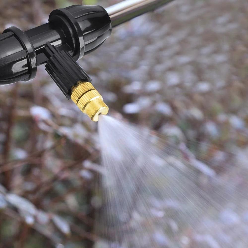10Pcs Outdoor Misting Cooling System Garden Irrigation Watering Brass Atomizer Nozzles for Patio Greenhouse