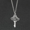 Personality Creative New Key Pendant Necklace Retro Punk Pendant Necklace Women's Trend Holiday Jewelry Gifts