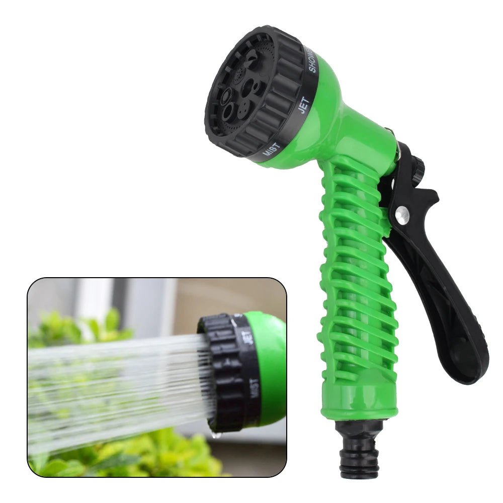 Rotary Water Spray Gun Garden Watering Sprinkle Irrigation Tool Car Washer Adjustable High-Pressure Variable Flow Control
