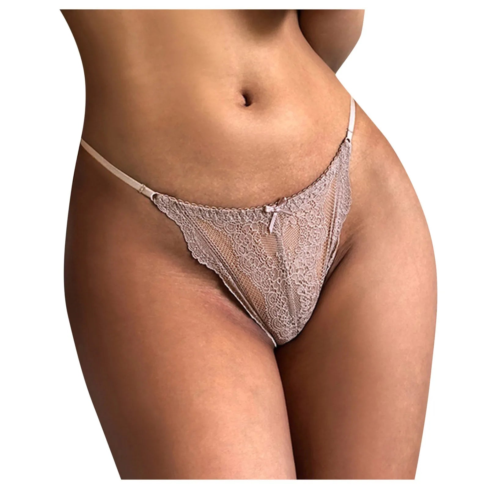 Sexy Lace Thong Low Waist Lace Underpants Transparent Panties Hollow Out Breathable G String Briefs Japanese Panties Lingerie