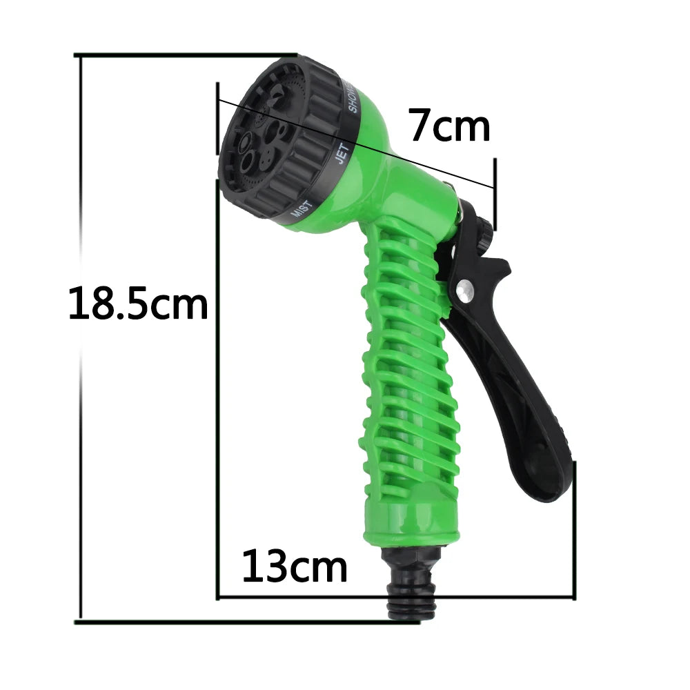 Rotary Water Spray Gun Garden Watering Sprinkle Irrigation Tool Car Washer Adjustable High-Pressure Variable Flow Control