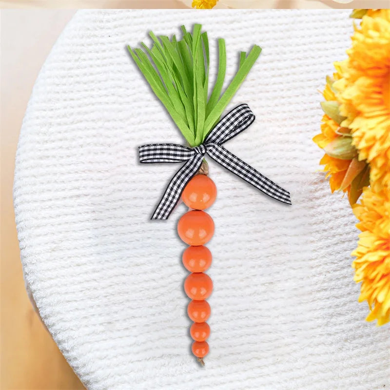 Easter Bunny Decorations Felt Rabbit Garland Bunny Toy Artificial Bunny Tiered Tray Decor Basket Bowl Fillers