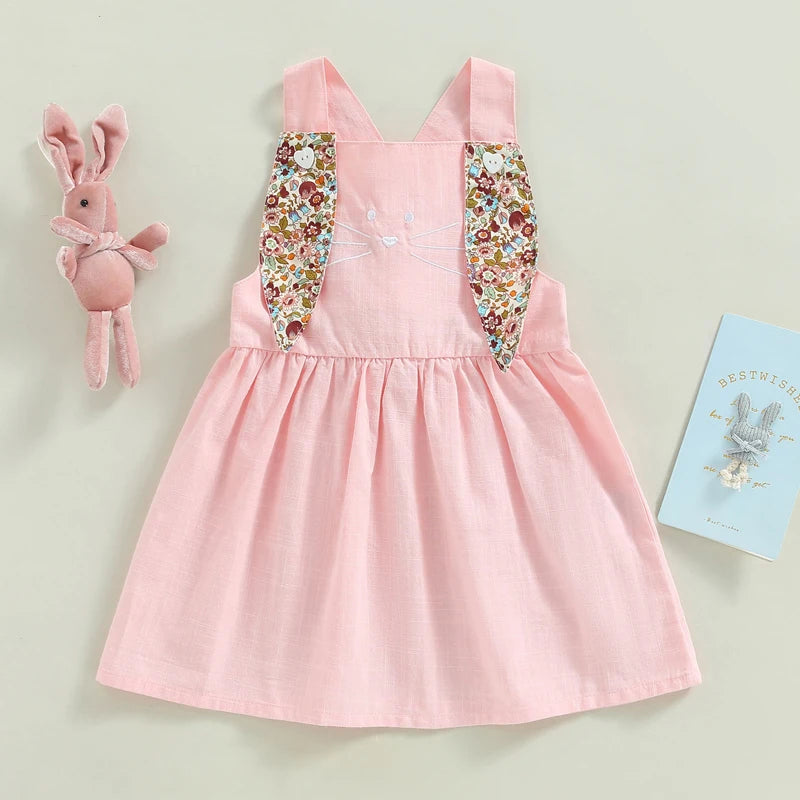 Adorable Infant Easter Romper Sweet Ruffle Sleeve Round Neck Chick Jumpsuit with Bow Detail
