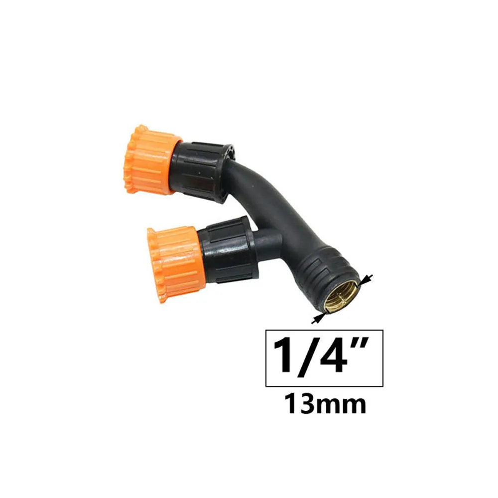 Agricultural Atomizing Sprayer Mist Nozzle Single/Double/Three Nozzle Head Garden Lawn Irrigation Pesticide Spraying Sprinkler