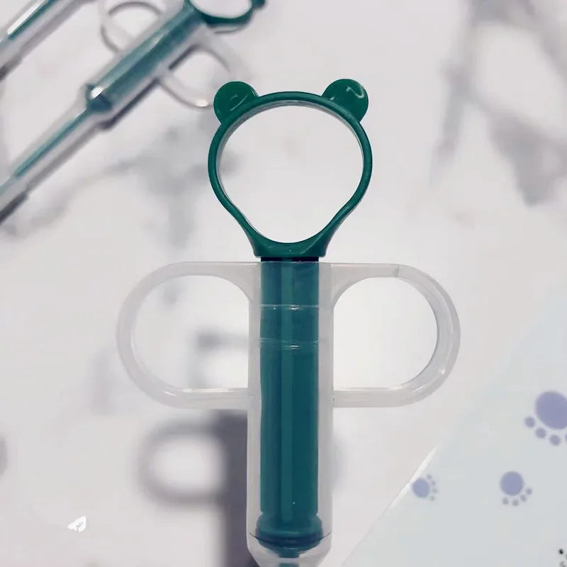 Pet Medicine Feeder Dispenser Cat Tablet Syringe Feeder Soft Tip Multi-Purpose Feeder Cat Pill Shooter Pet Pills Applicator
