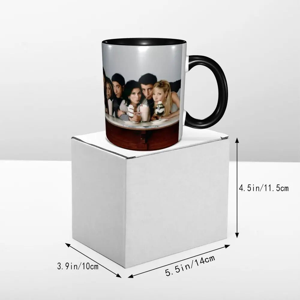 Classic Friends TV Show Coffee Mugs DIY Personalized Ceramic Mug Creative Gift