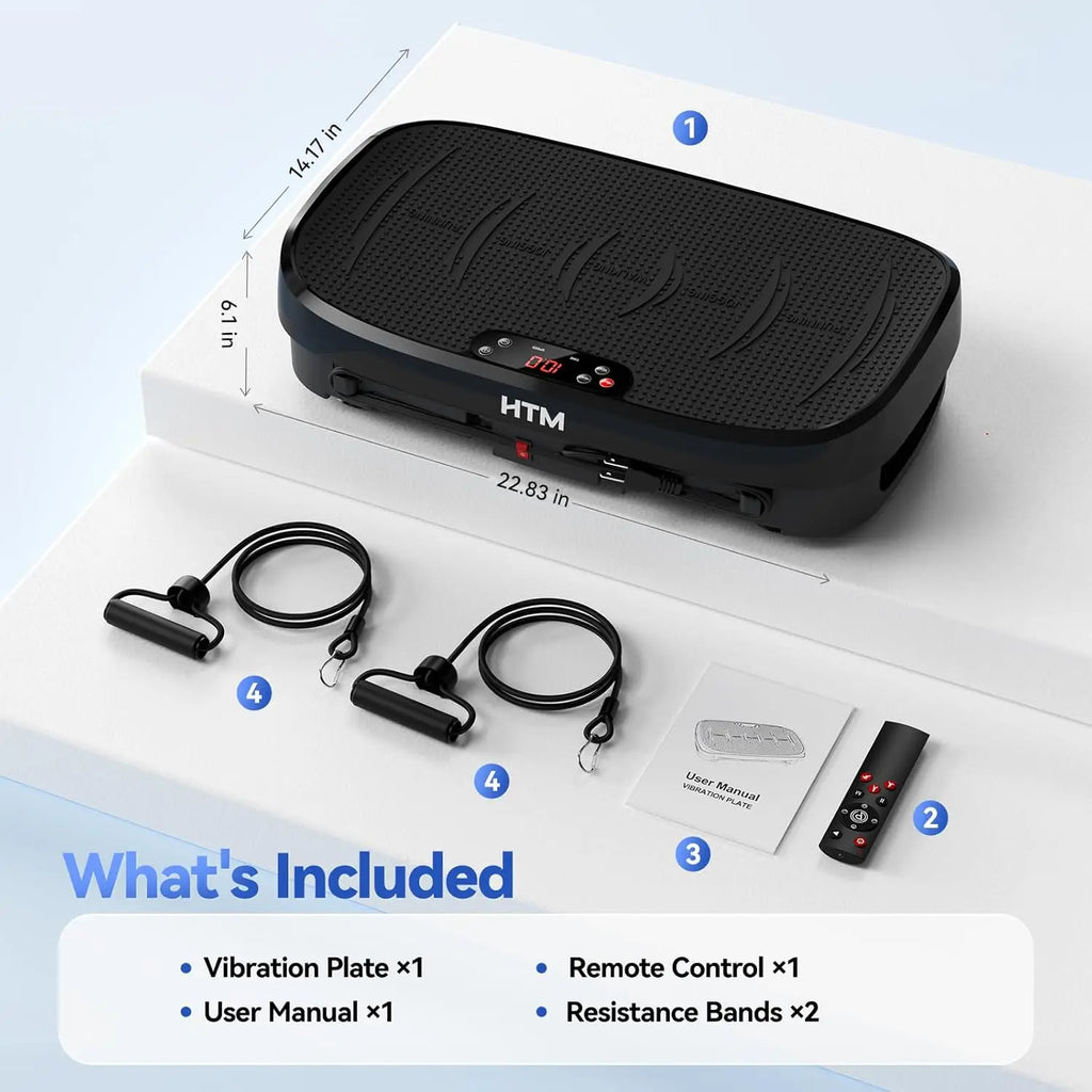 Vibration Plate Fat Burning Fitness Platform Whole Body 120 Levels Home Gym Equipment Weight Loss Muscle Relax Exercise Board