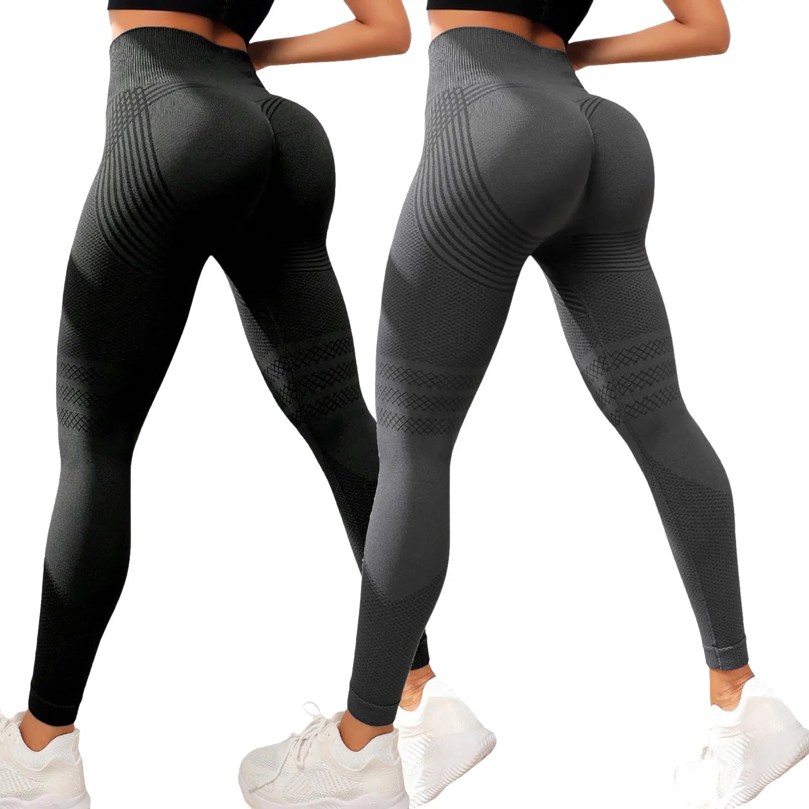 3d Compression Leggings Bodycon Cellulite Slimming Leggings Women High Waist Seamless Push Up Opaque Sport Gym Sport Leggins