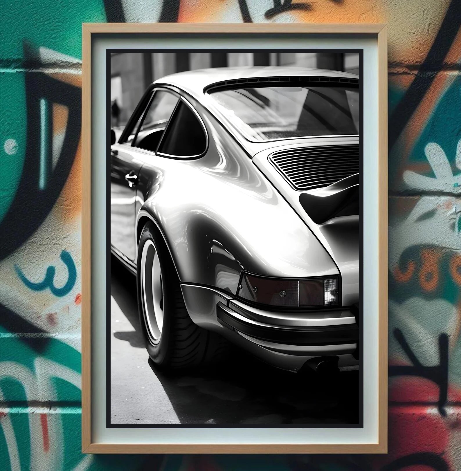 Retro Luxury Car Canvas Wall Painting Poster Vintage Black and White Car Decoration Mural Modern Home Room Decor Birthday Gift