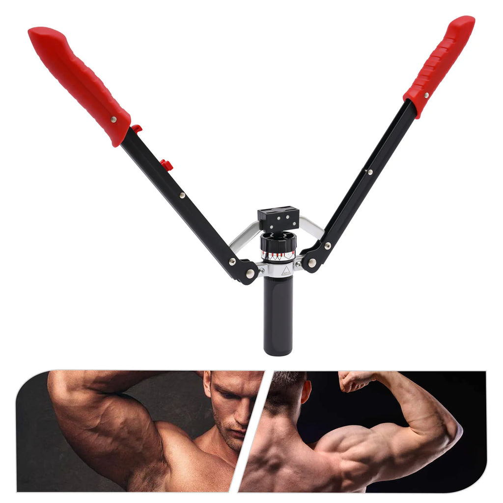 New Hydraulic Power Twister Spin Button Arm Blaster Forearm Workout Equipment 25 Gears Adjustable for Strength Training