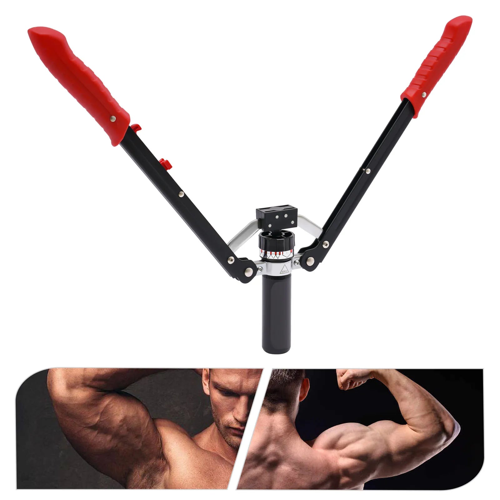 New Hydraulic Power Twister Spin Button Arm Blaster Forearm Workout Equipment 25 Gears Adjustable for Strength Training