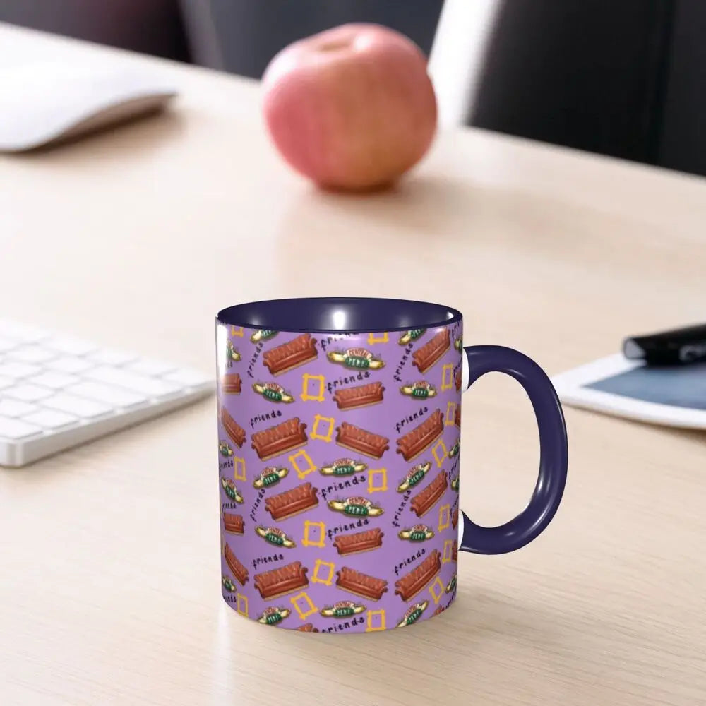 Classic Friends TV Show Coffee Mugs DIY Personalized Ceramic Mug Creative Gift