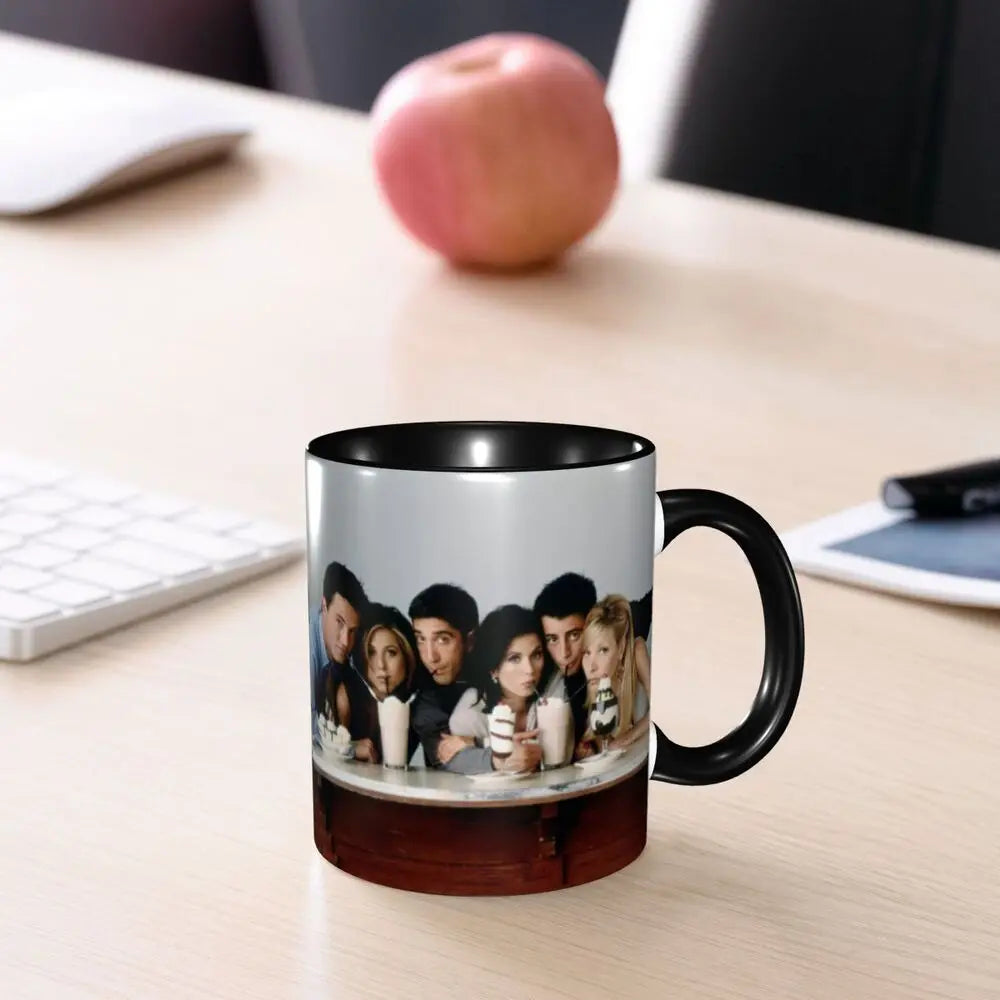 Classic Friends TV Show Coffee Mugs DIY Personalized Ceramic Mug Creative Gift