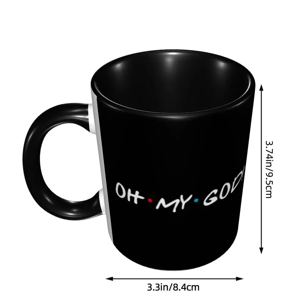 Classic Friends TV Show Coffee Mugs DIY Personalized Ceramic Mug Creative Gift