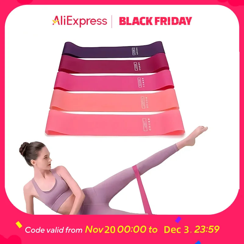 Women's Portable Resistance Band (Loop) - Glute Squats, Leg & Arm Slimming, Gym & Yoga Use, Fitness Essential