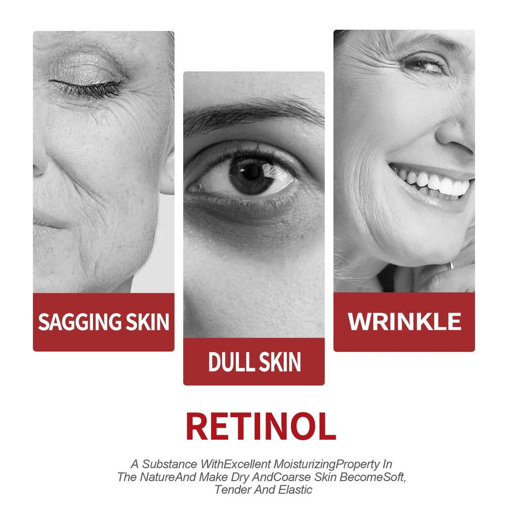 Retinol Collagen Face cream Complex Day Night Cream Hyaluronic acid Reduce fine lines dark circles moisturize firm pores