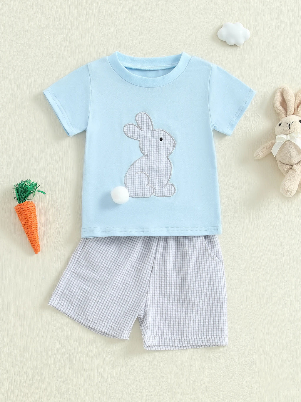 Toddler Girl Easter Dress Bunny Embroidery Sleeveless Floral Print Princess Dress with Matching Headband for Spring Summer