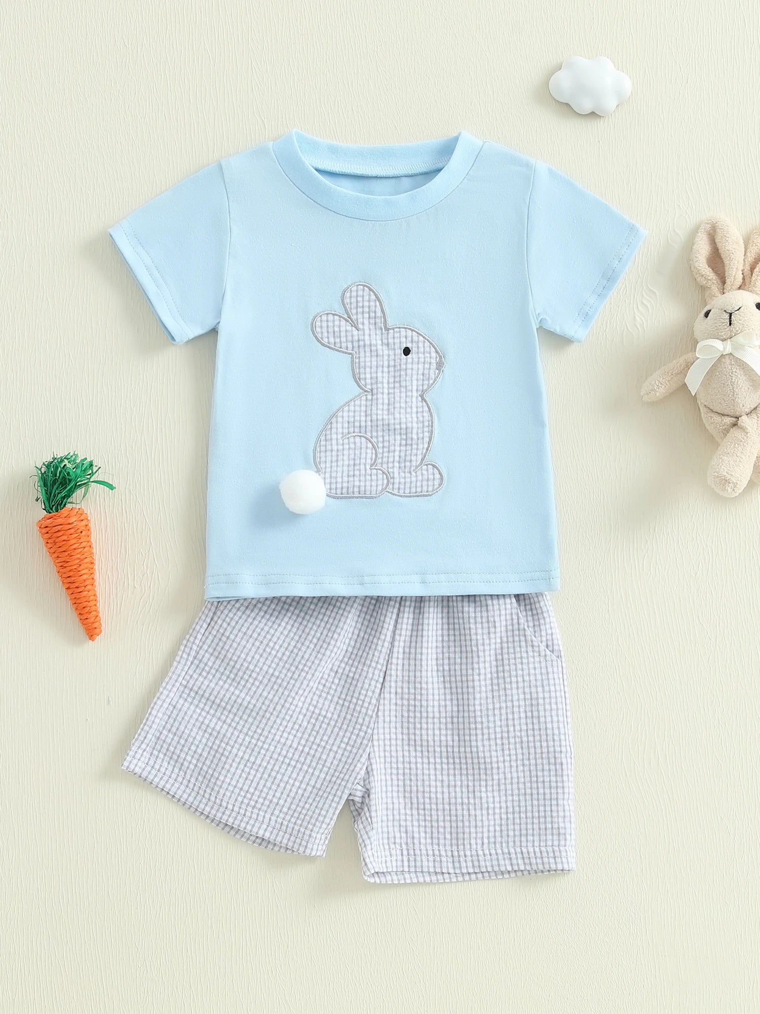 Toddler Girl Easter Dress Bunny Embroidery Sleeveless Floral Print Princess Dress with Matching Headband for Spring Summer