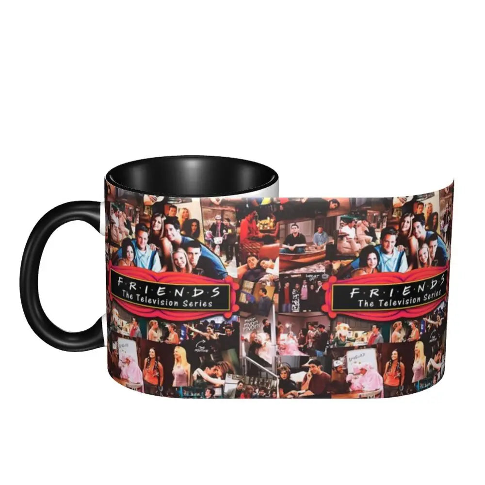 Classic Friends TV Show Coffee Mugs DIY Personalized Ceramic Mug Creative Gift