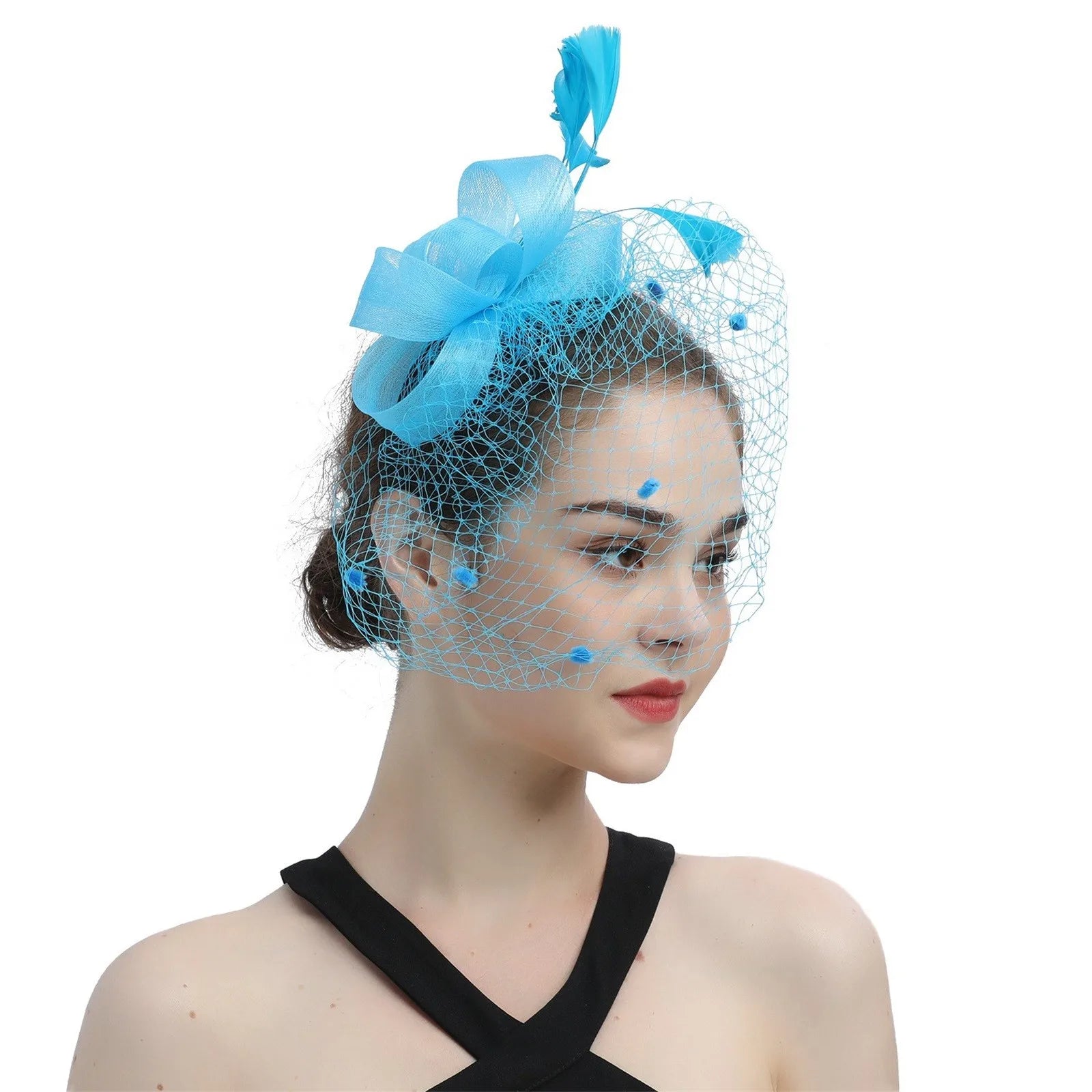Headband Soccer Hats For Women Fascinators Womens Bow Top Hat For Tea Party Cocktail Wedding Church Headbands Sweating Men