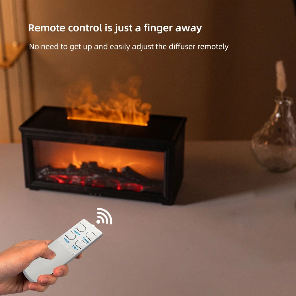 Air Humidifier & Essential Oil Diffuser with Night Light  Aromatherapy for Home & Office