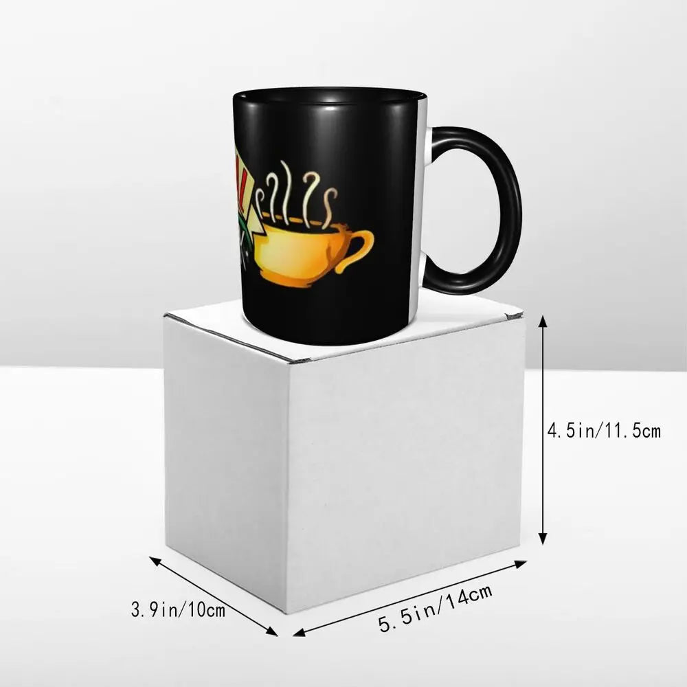 Classic Friends TV Show Coffee Mugs DIY Personalized Ceramic Mug Creative Gift