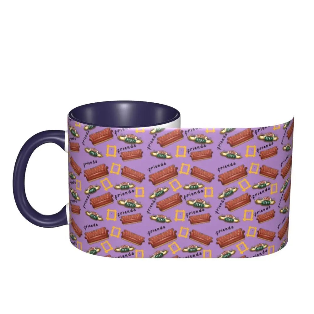 Classic Friends TV Show Coffee Mugs DIY Personalized Ceramic Mug Creative Gift