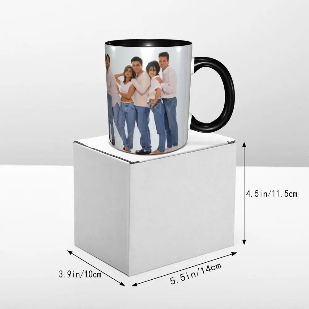 Classic Friends TV Show Coffee Mugs DIY Personalized Ceramic Mug Creative Gift