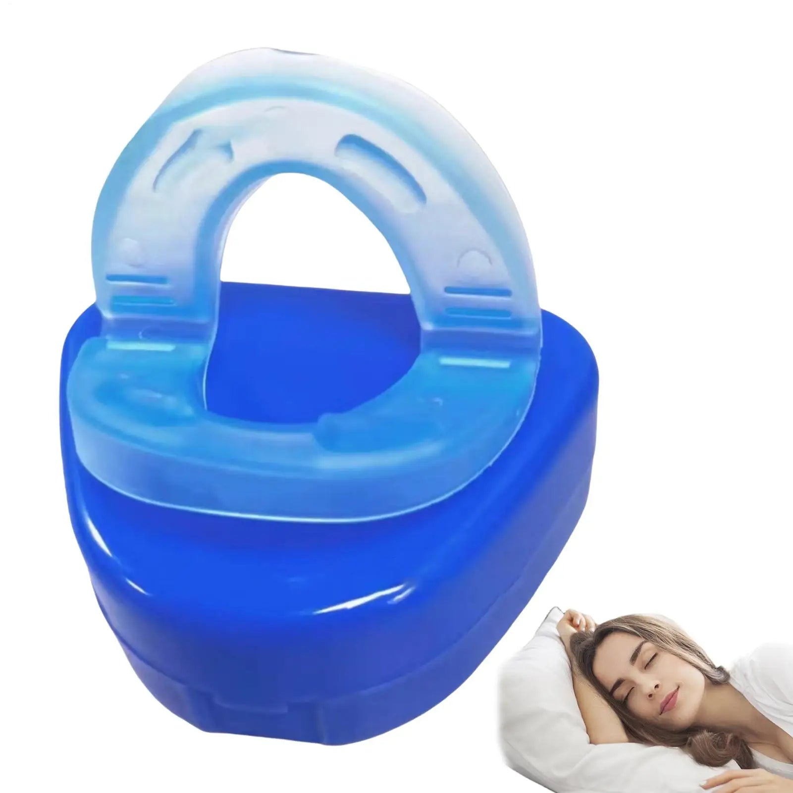 Anti Snoring Mouthpiece Reusable Snore Device Stopper Anti Snoring Mouth Guard Braces Sleeping Anti-Snoring Devices