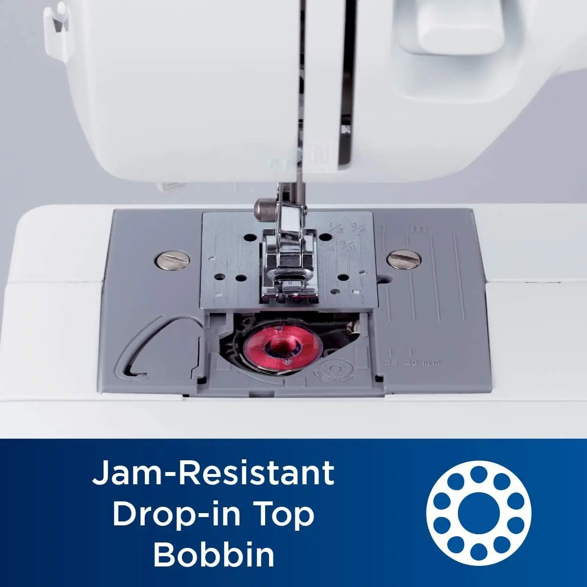 XM2701 Sewing Machine, Lightweight, Full Featured, 27 Stitches, 6 Included Feet