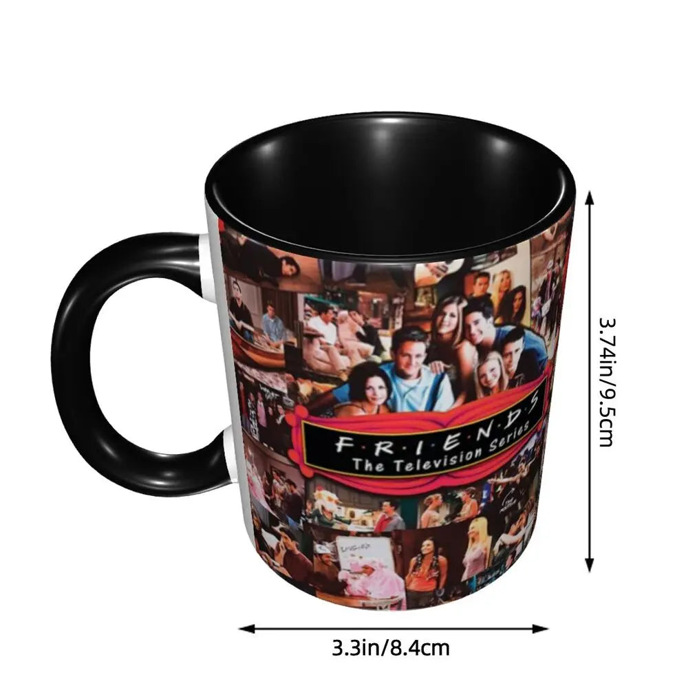 Classic Friends TV Show Coffee Mugs DIY Personalized Ceramic Mug Creative Gift