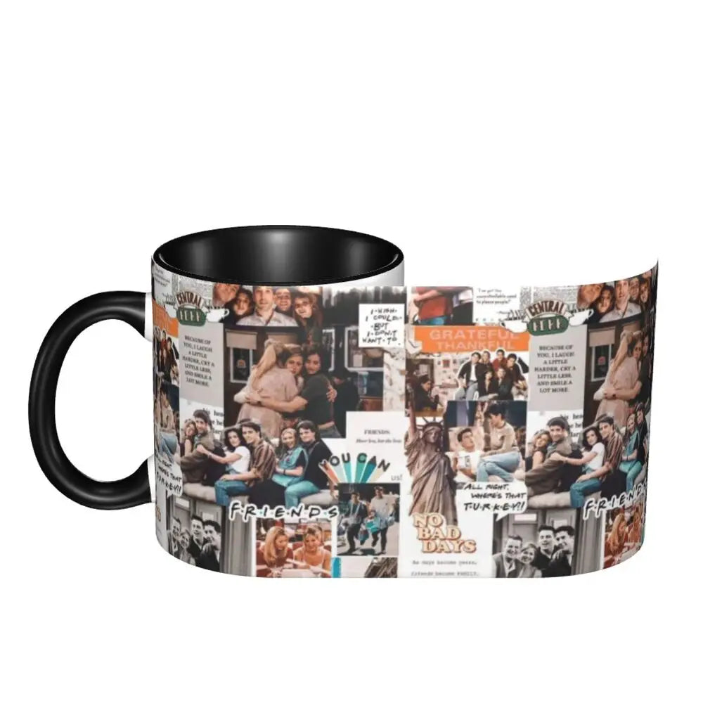 Classic Friends TV Show Coffee Mugs DIY Personalized Ceramic Mug Creative Gift