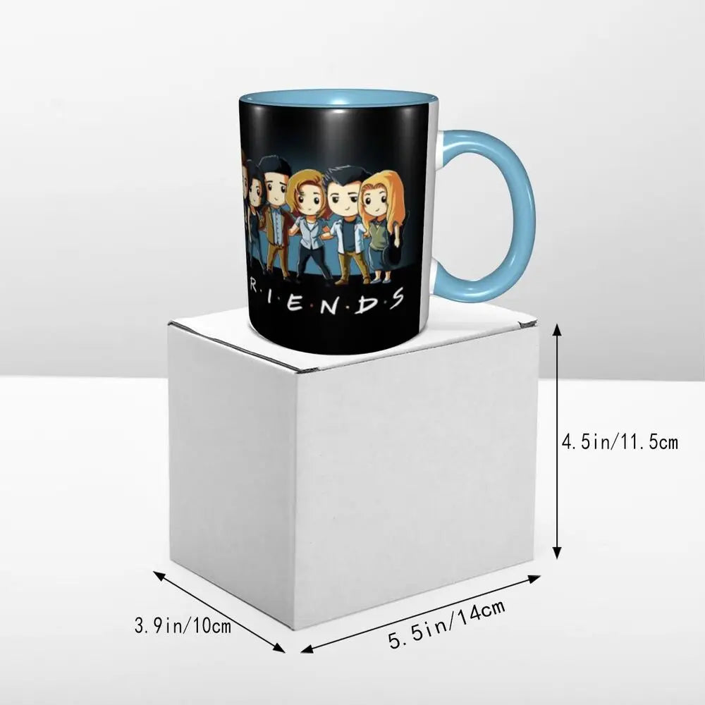 Classic Friends TV Show Coffee Mugs DIY Personalized Ceramic Mug Creative Gift