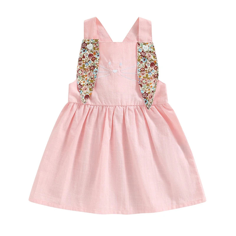 Adorable Infant Easter Romper Sweet Ruffle Sleeve Round Neck Chick Jumpsuit with Bow Detail
