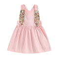 Adorable Infant Easter Romper Sweet Ruffle Sleeve Round Neck Chick Jumpsuit with Bow Detail