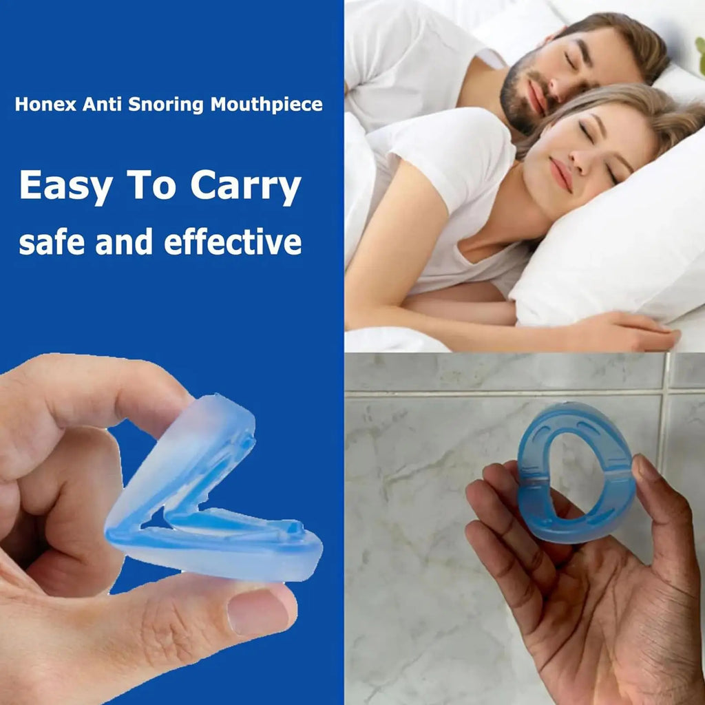Anti Snoring Mouthpiece Reusable Snore Device Stopper Anti Snoring Mouth Guard Braces Sleeping Anti-Snoring Devices