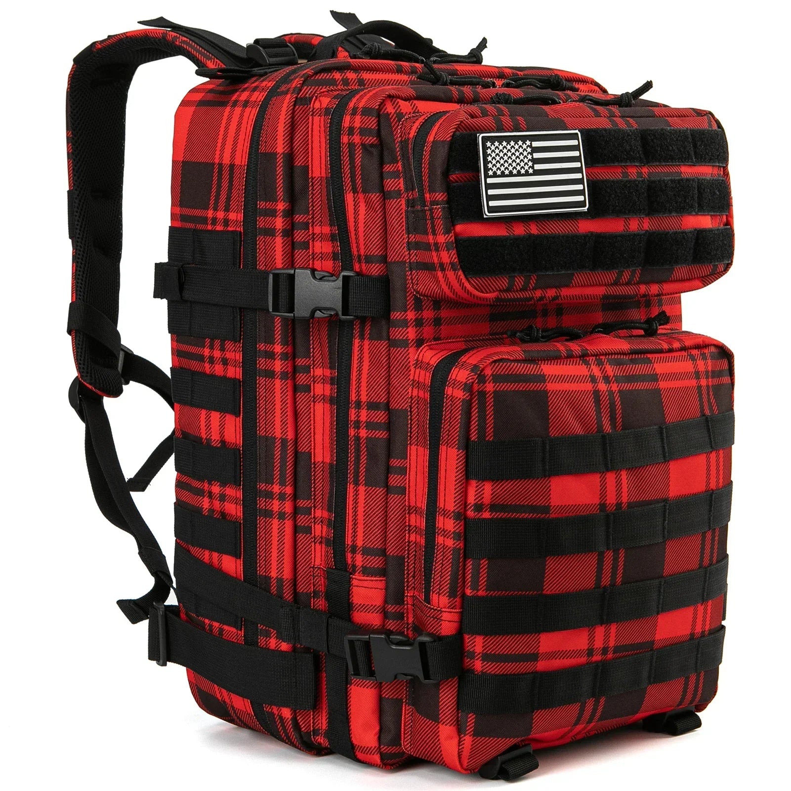 45L Tactical Backpack Large Capacity Outdoor Rucksack 3 Day Fitness Hiking Bag Hiking Camping Gear Backpacks